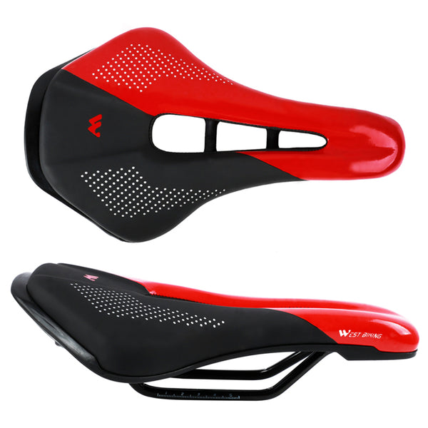 West Biking Asiento Mtb Ultraligero Negro/Rojo